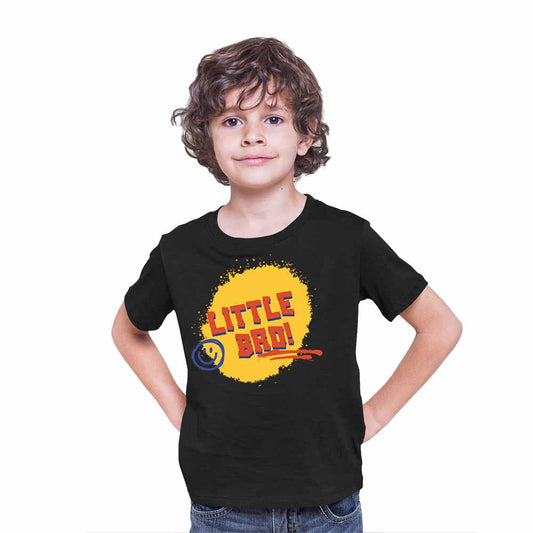 Little Brother smiley Design Multicolor T-shirt/Romper