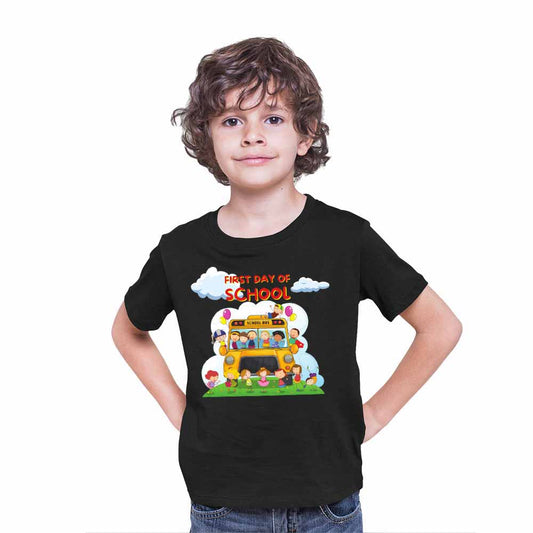 Pre-school Theme First Of School T-Shirt For Kids