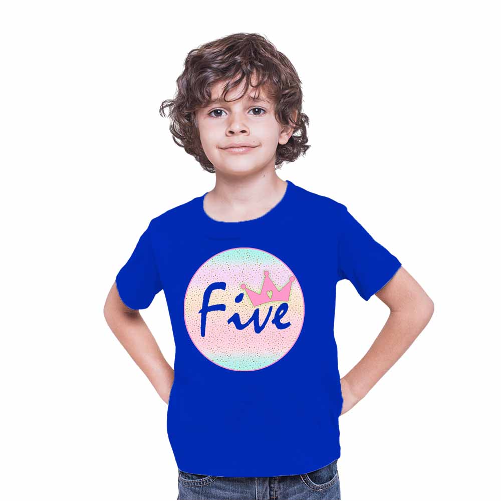 5th Birthday Theme Kids T-shirt