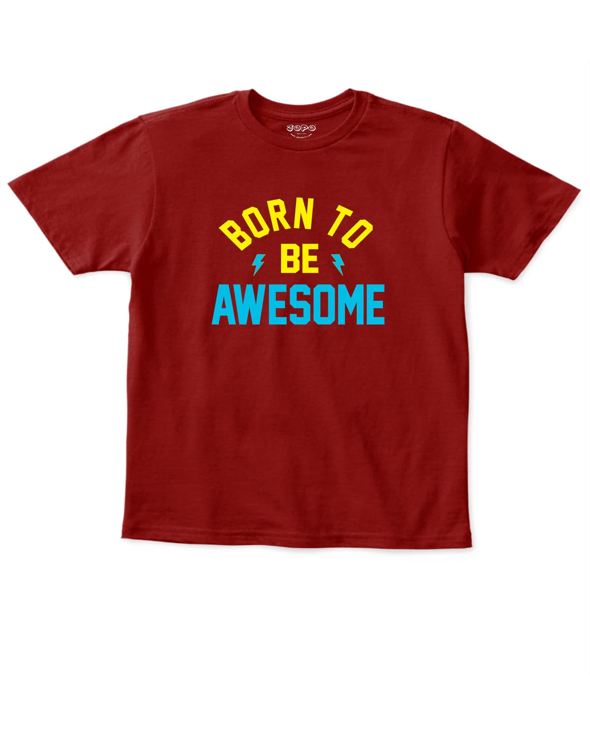 Born to be awesome printed cute soft cotton T-Shirts