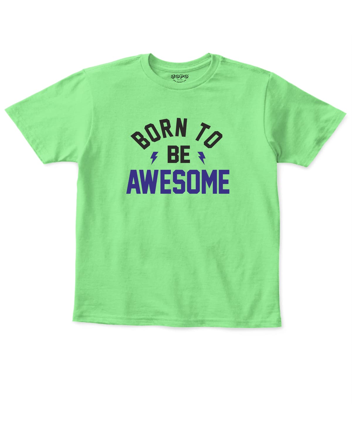 Born to be awesome printed cute soft cotton T-Shirts
