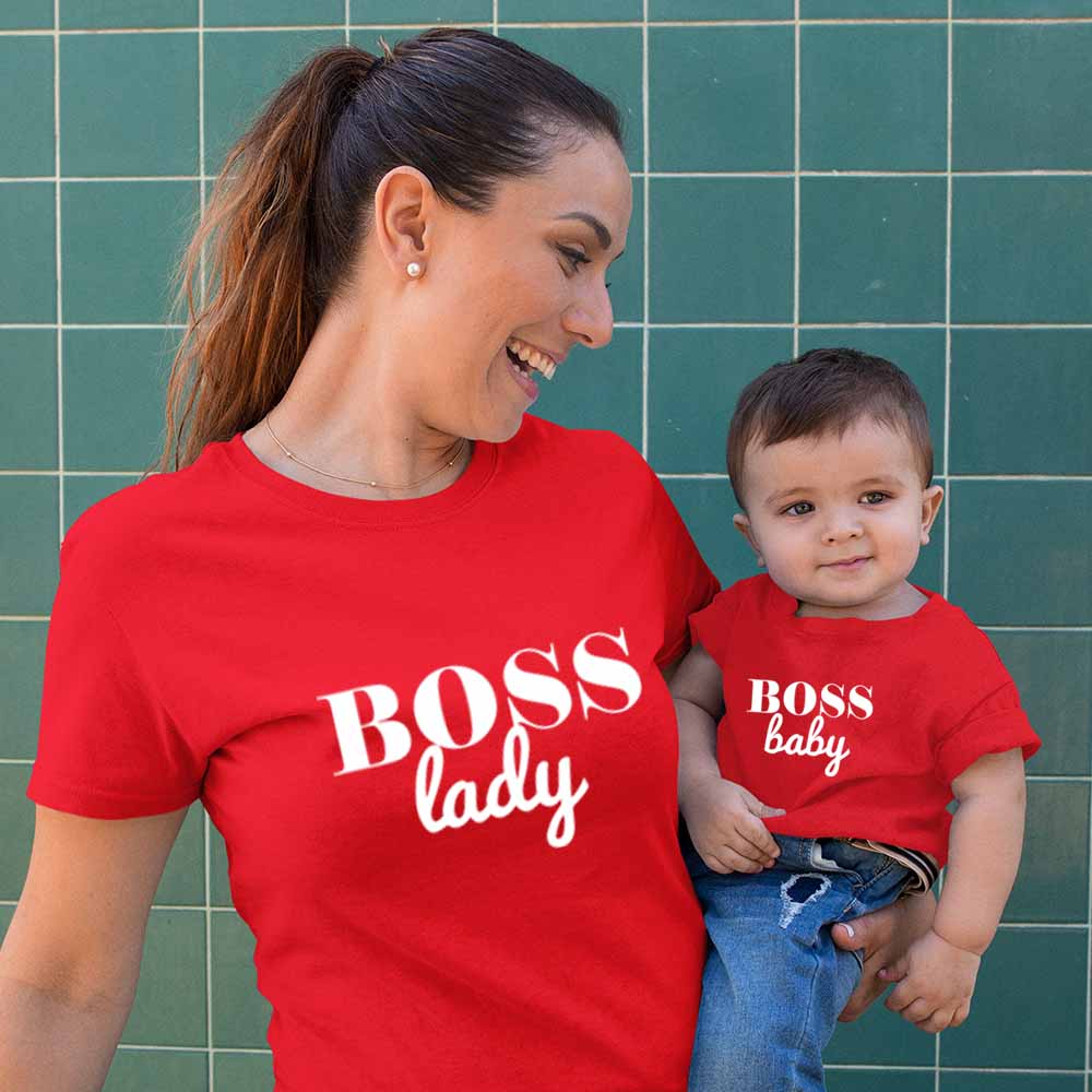 boss baby lady red