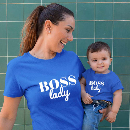 boss baby lady royal blue