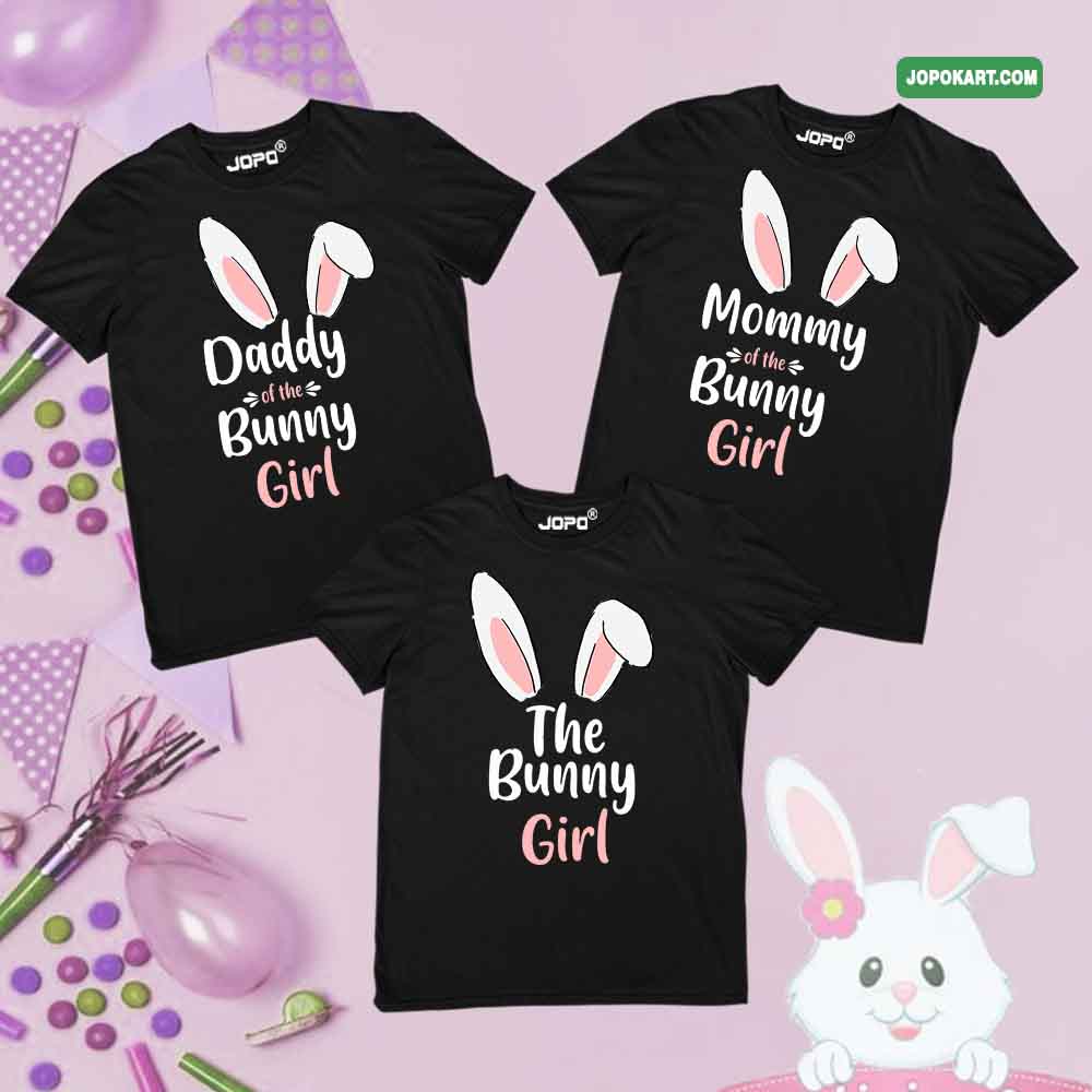 bunny Family 1 black