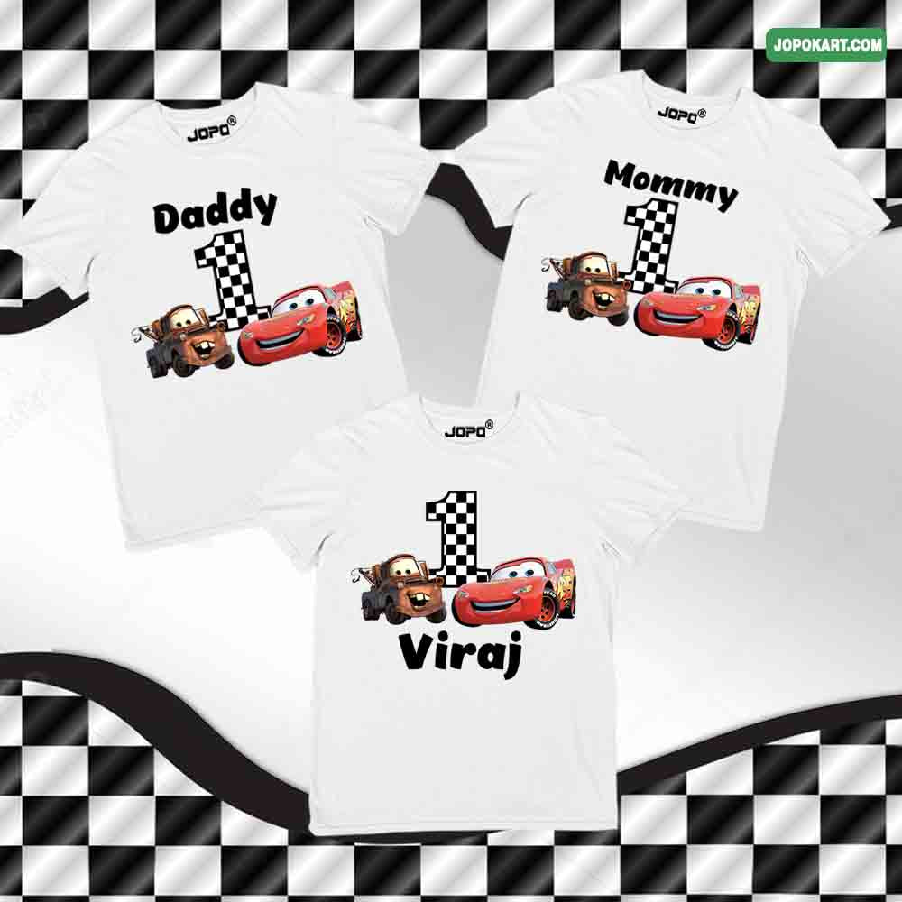 car theme Family white