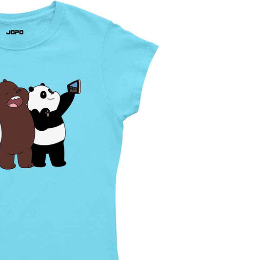 5pc Girls Printed Tshirt Combo Pack 1