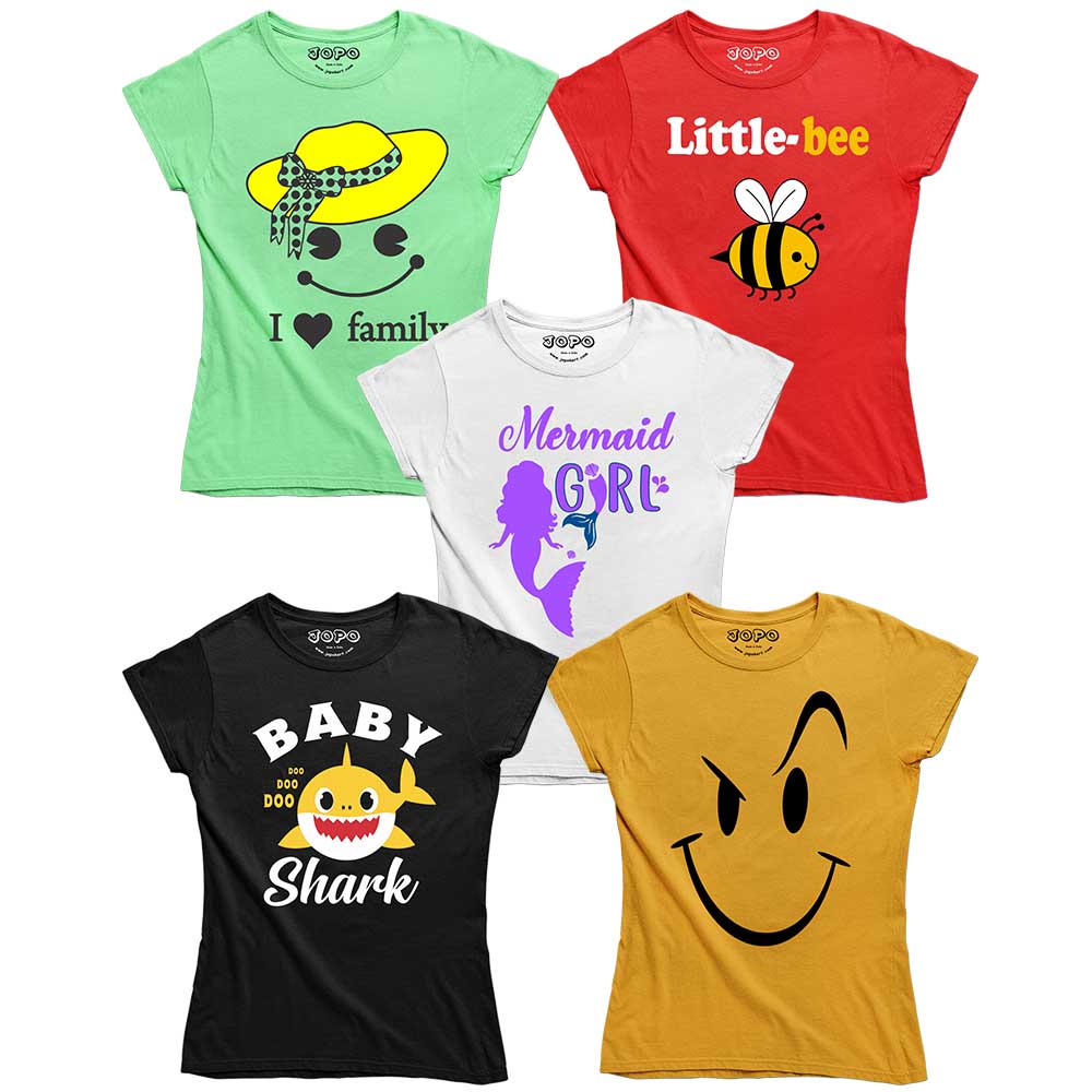 combo ladies t shirt