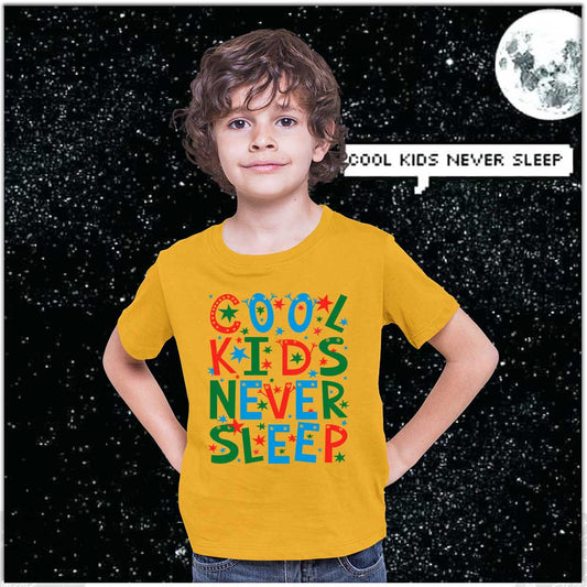 cool kids never sleep mustard