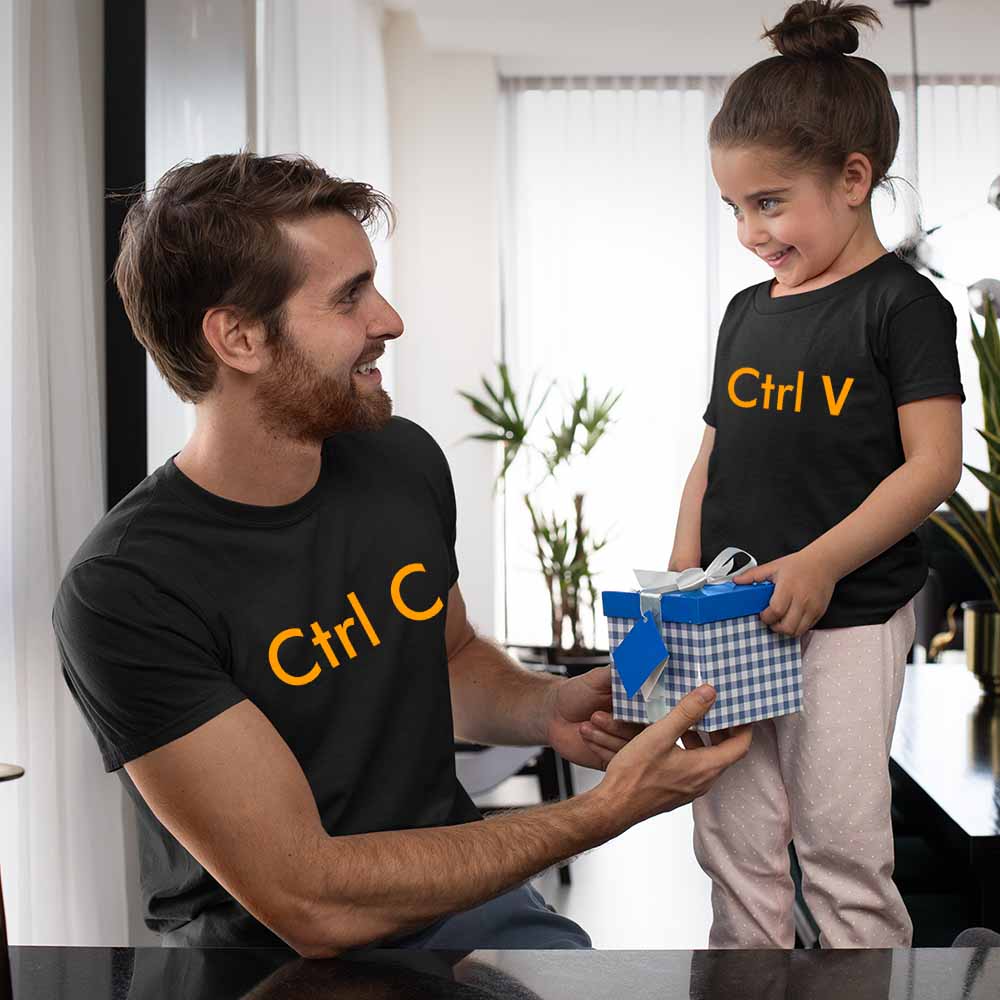 dad t shirt for daughter daughter father t shirt father and daughter black