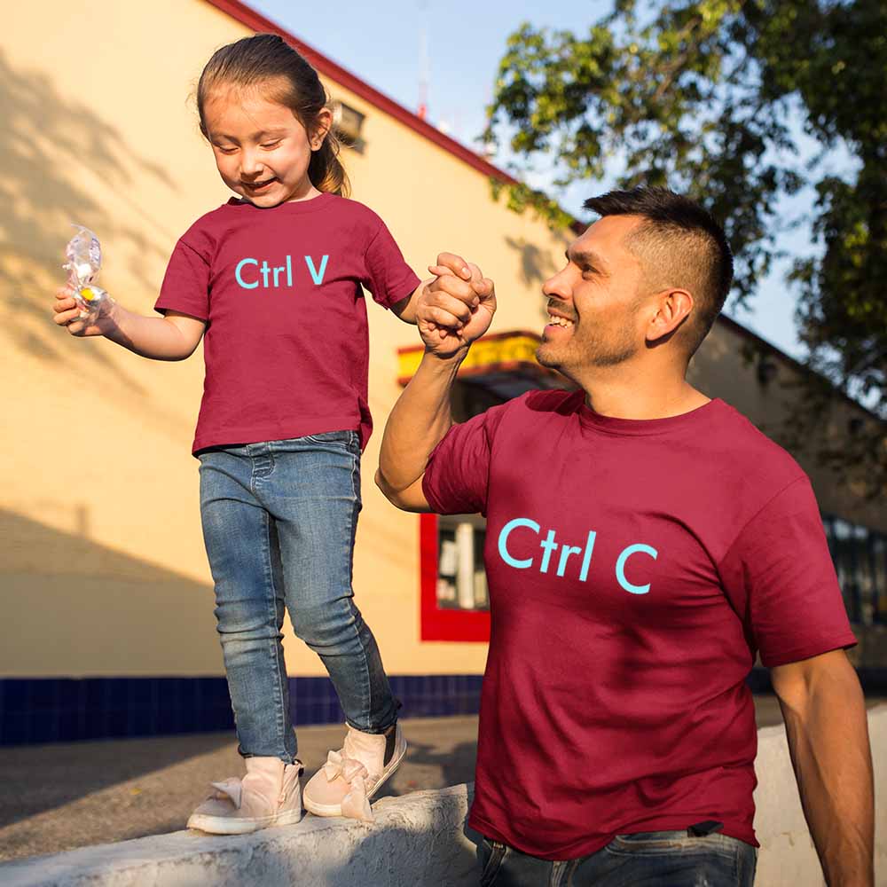 father t shirt daughter father and daughter t shirts  t shirt for father and daughter maroon