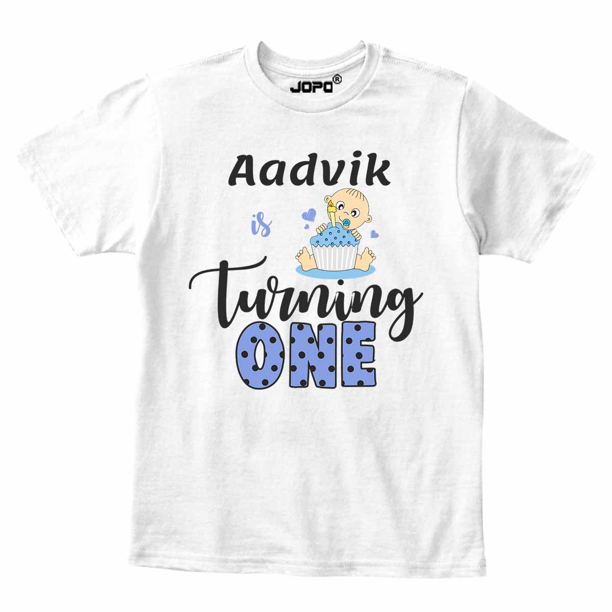 custom name turning one white