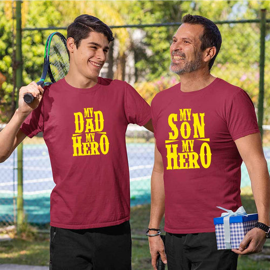 dad son hero maroon