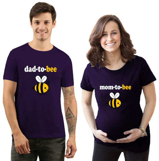 Dad to bee Mom to bee Pregnancy Announcement TShirts