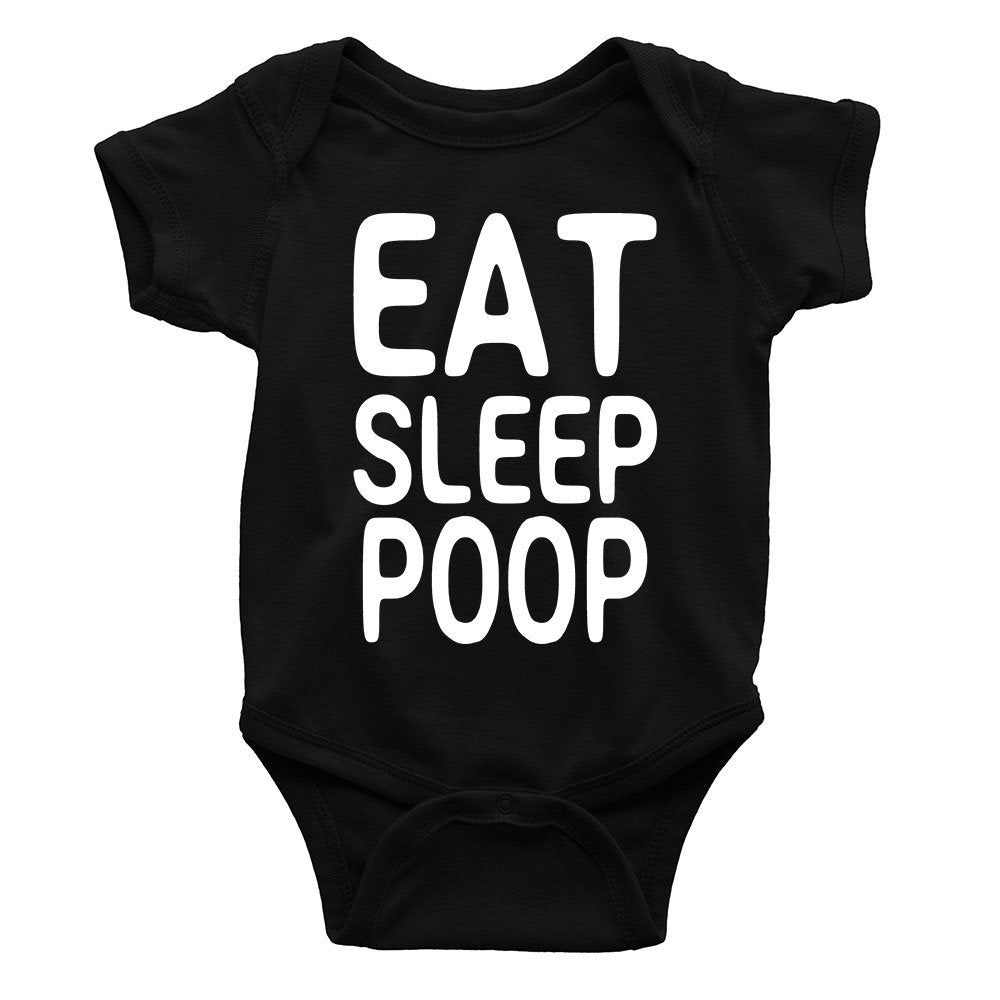 eat sleep poop black