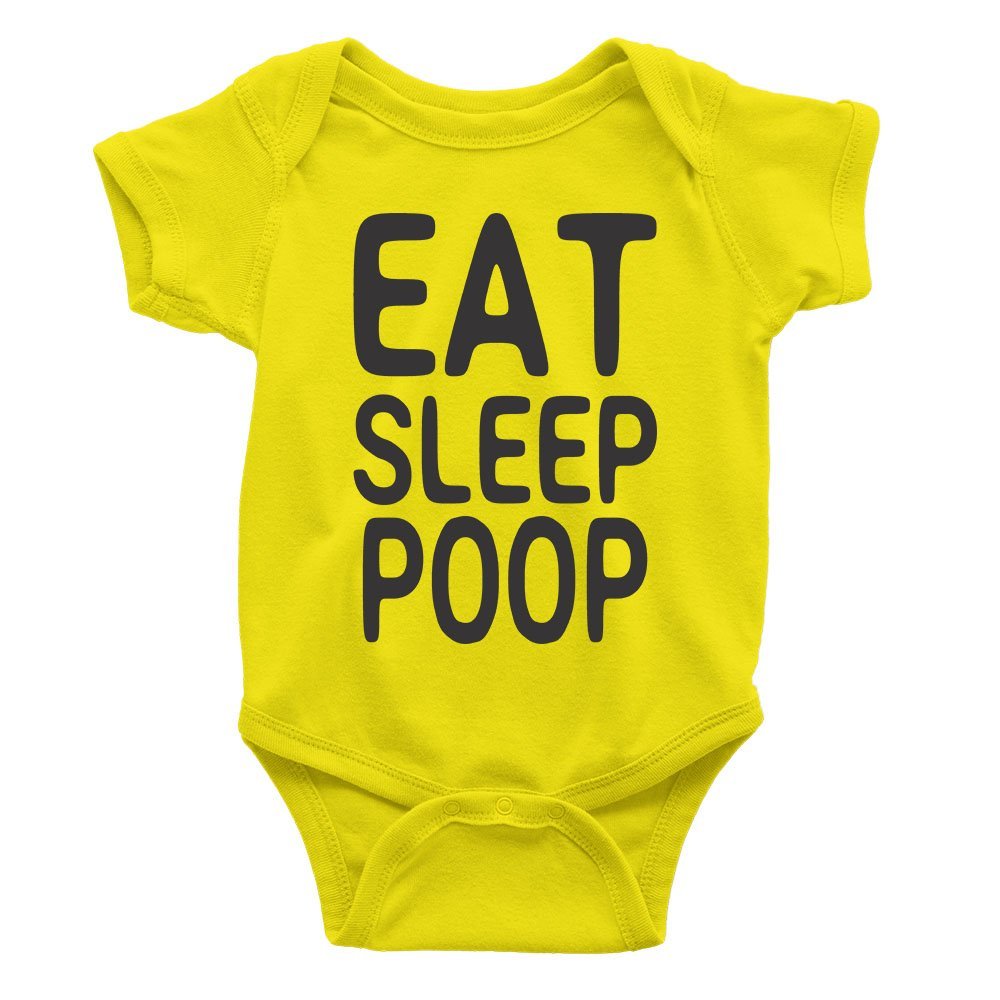 eat sleep poop yellow