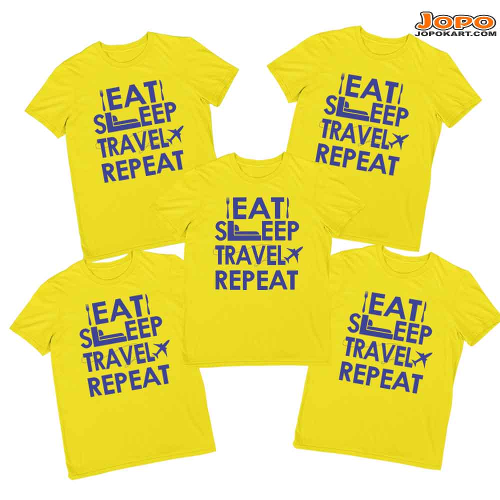 cotton t shirt design for group set of t shirts team t shirts yellow