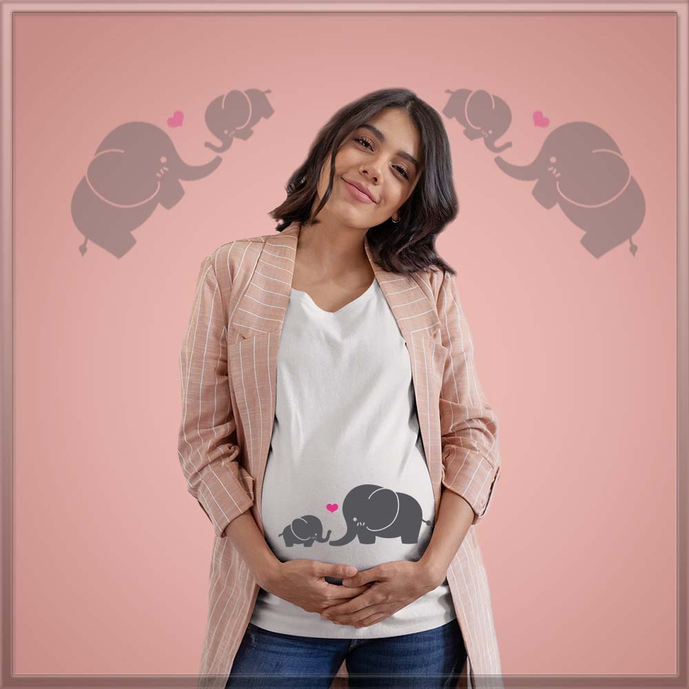 jopo maternity photoshoot ideas poses props indian pregnancy announcement quotes Proud Elephant Love White