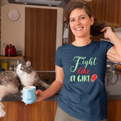 fight like a girl NAVY