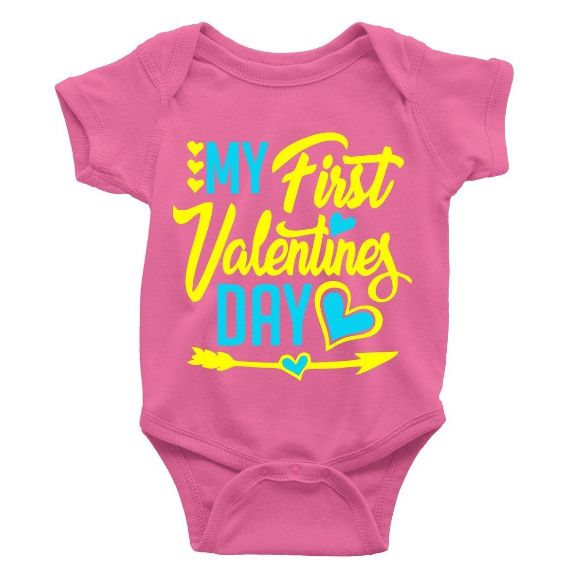 jopo my first valentine's day romper baby dress infant photoshoot Pink