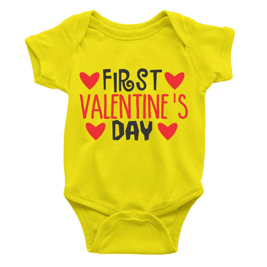 first valentines day yellow