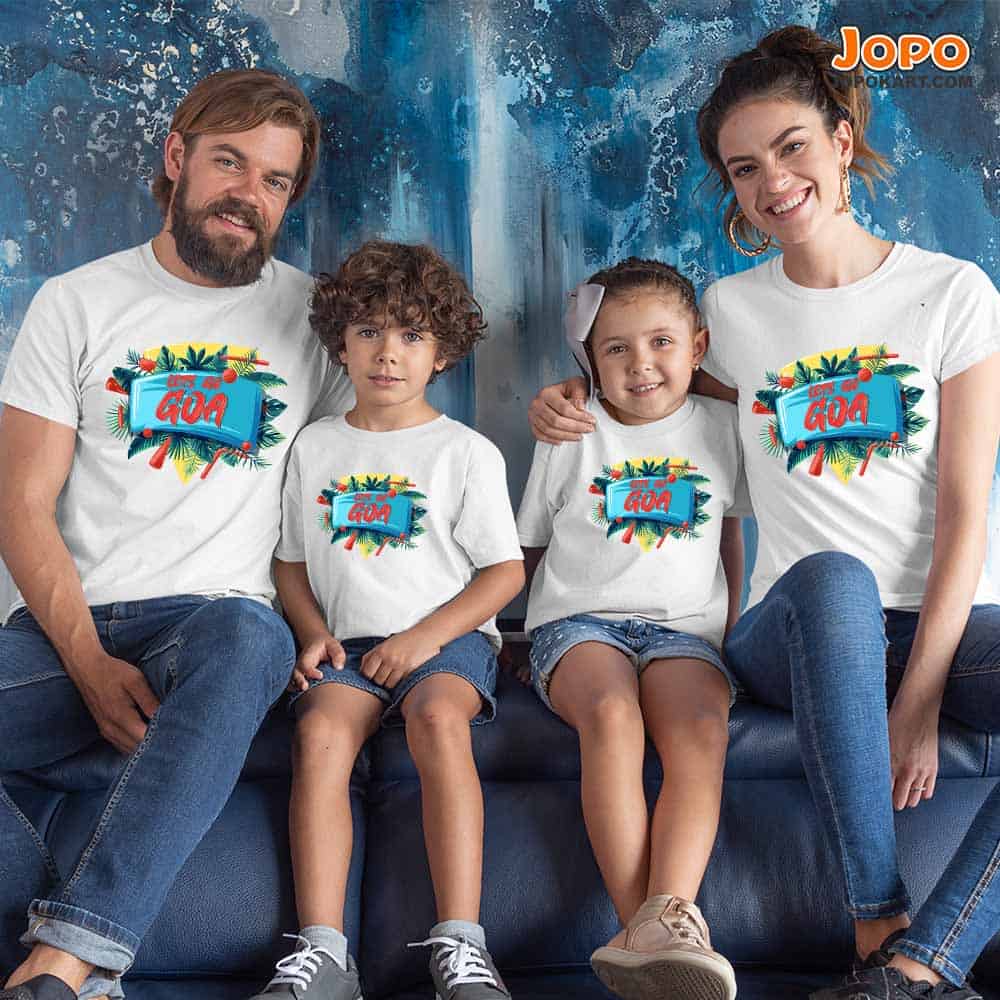 cotton group t shirts design t shirt design for group set of t shirts family white