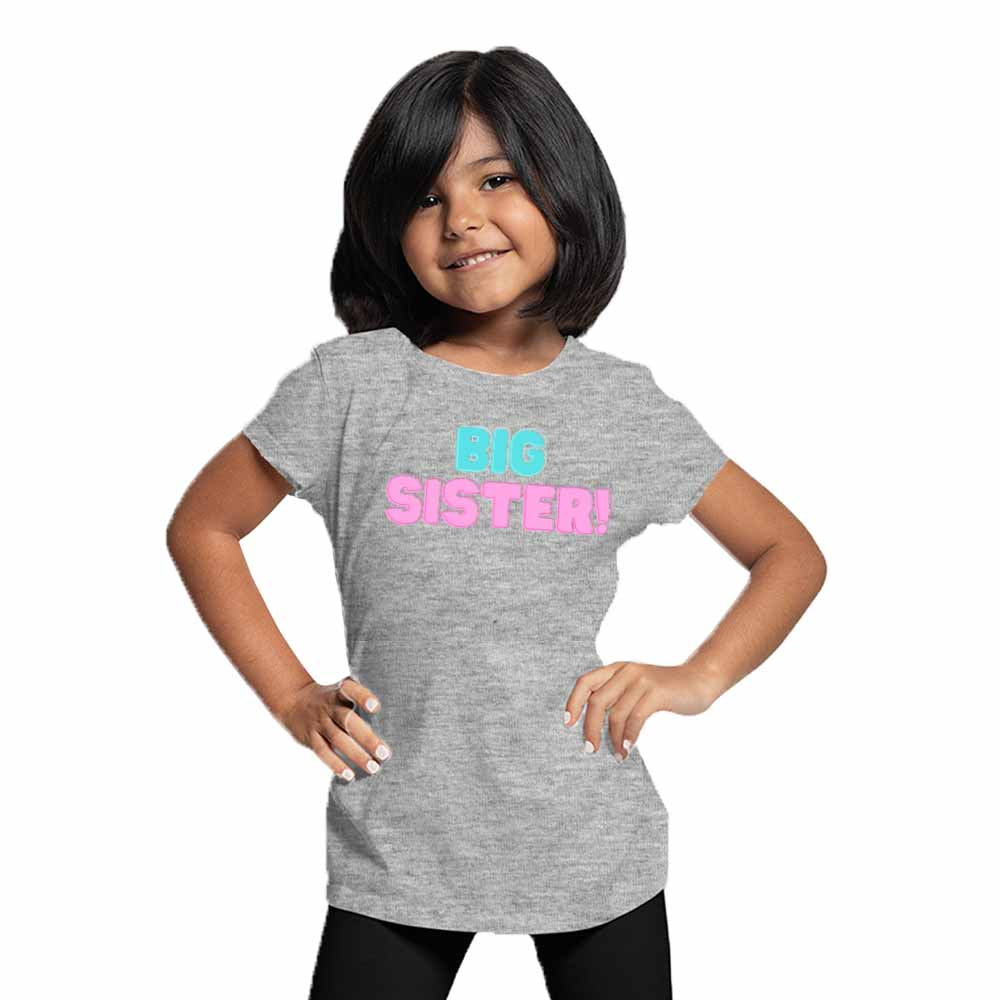 Big Sister Printed Design T-Shirt
