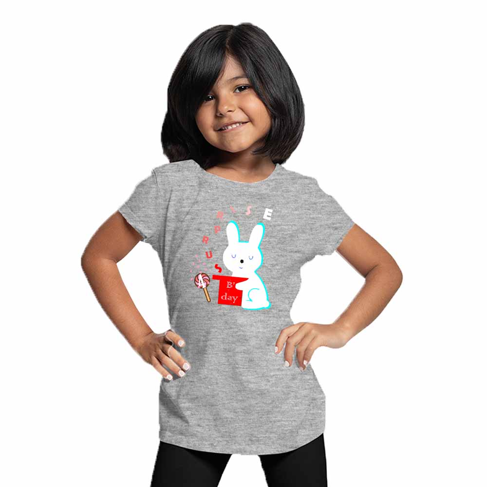 Magic Rabbet designed 4rd Birthday Theme Kids T-shirt