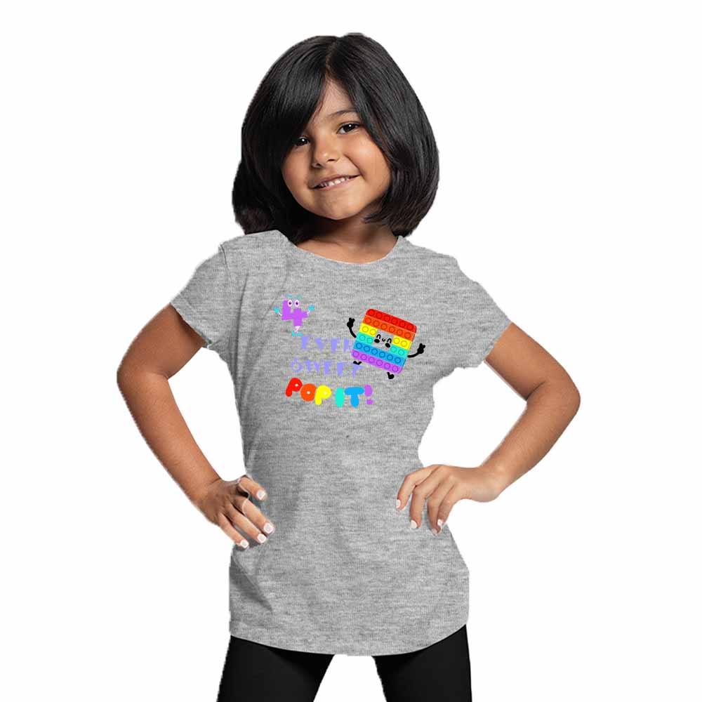 4rd Birthday Popi Game Theme Kids T-shirt