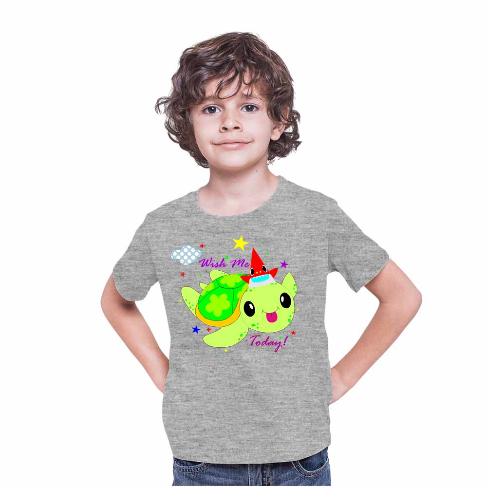 Turtles designed 4rd Birthday Theme Kids T-shirt