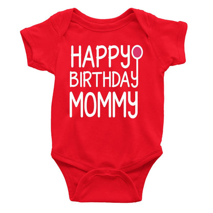 happy birthday mommy red