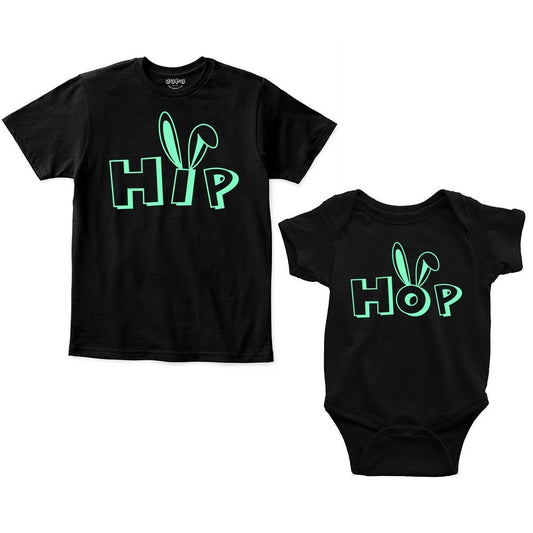 hip hop Sibling romper black