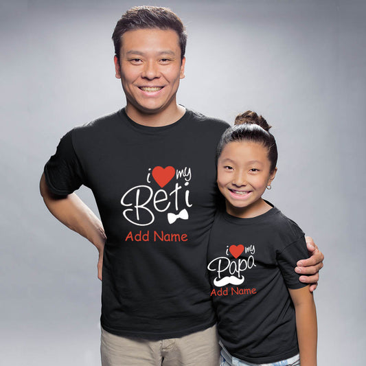 i love betti papa add name black