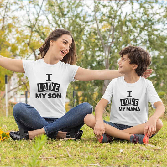 i love mom son white new
