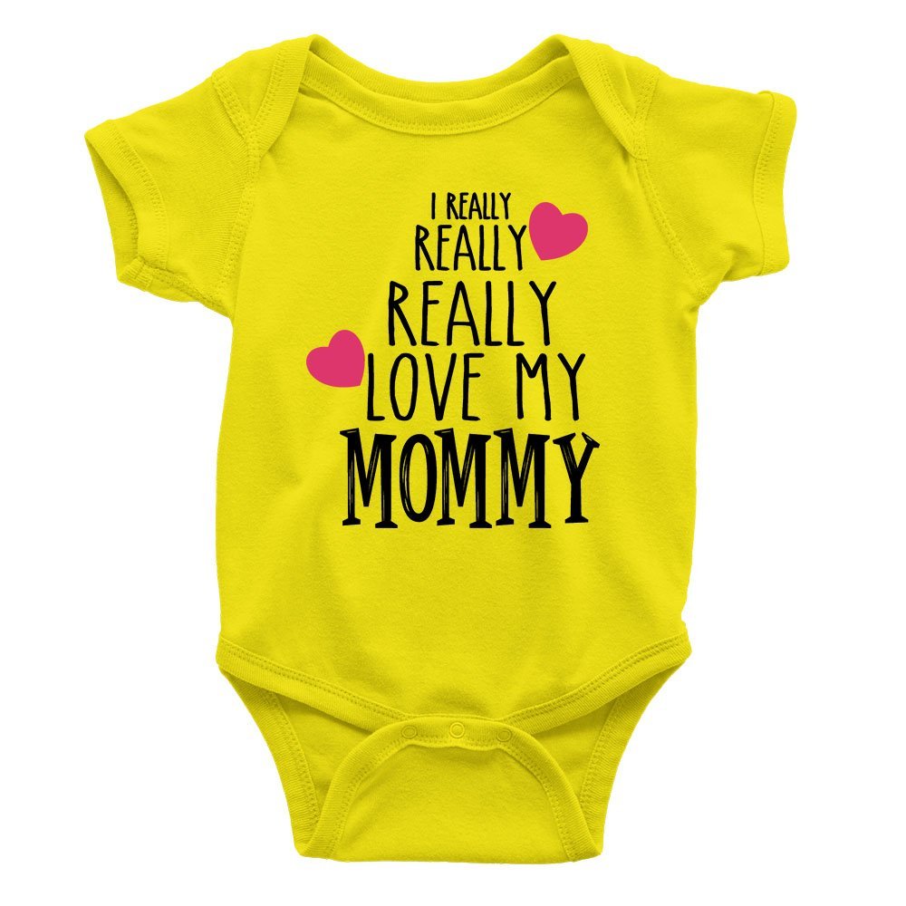 i really really love my mommy yellow