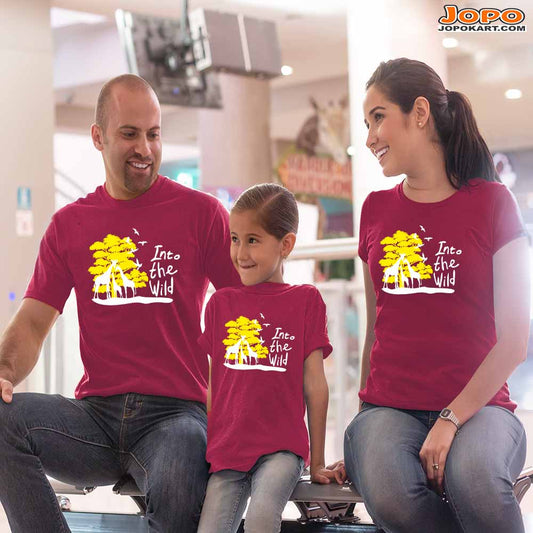 into the wild vacation family maroon