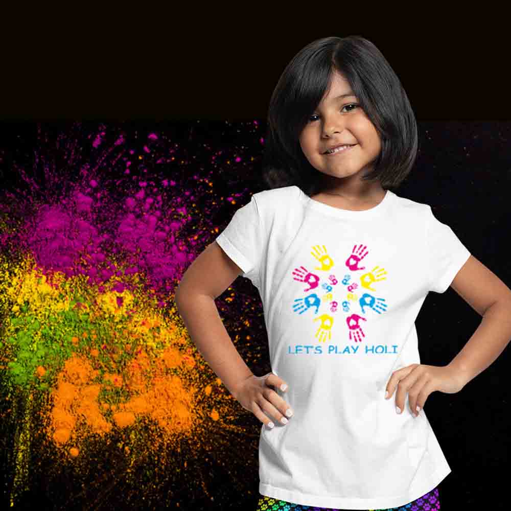 let's play holi round hand white girl