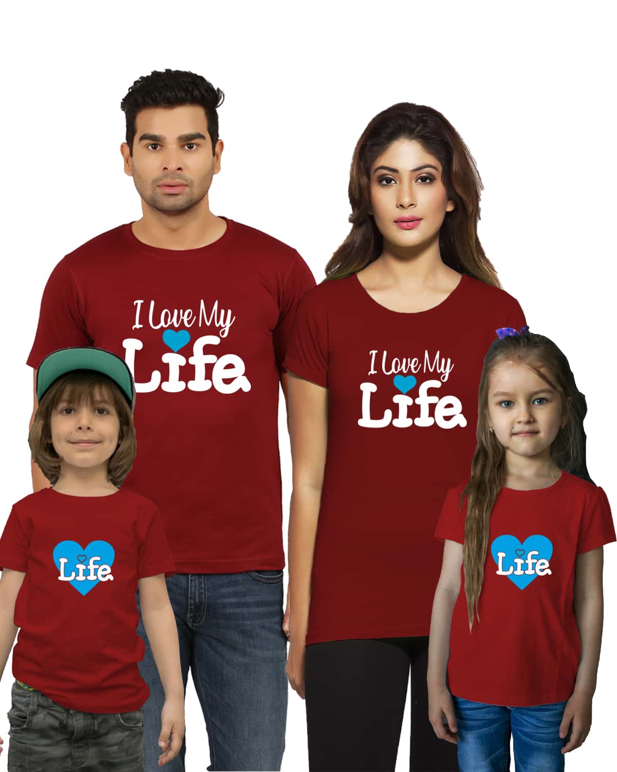 i love my life family matching tshirt