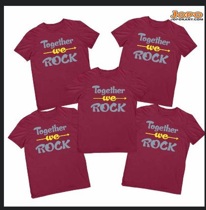 Together We Rock  - Group T shirts