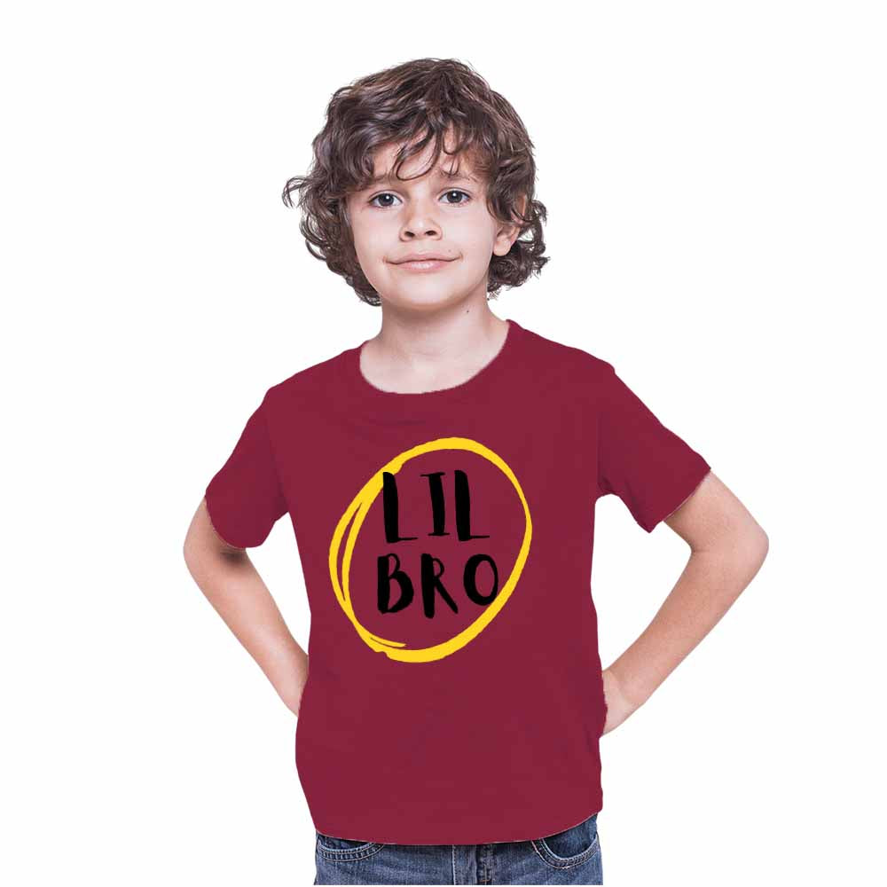 Lil Brother Design Multicolor T-shirt/Romper