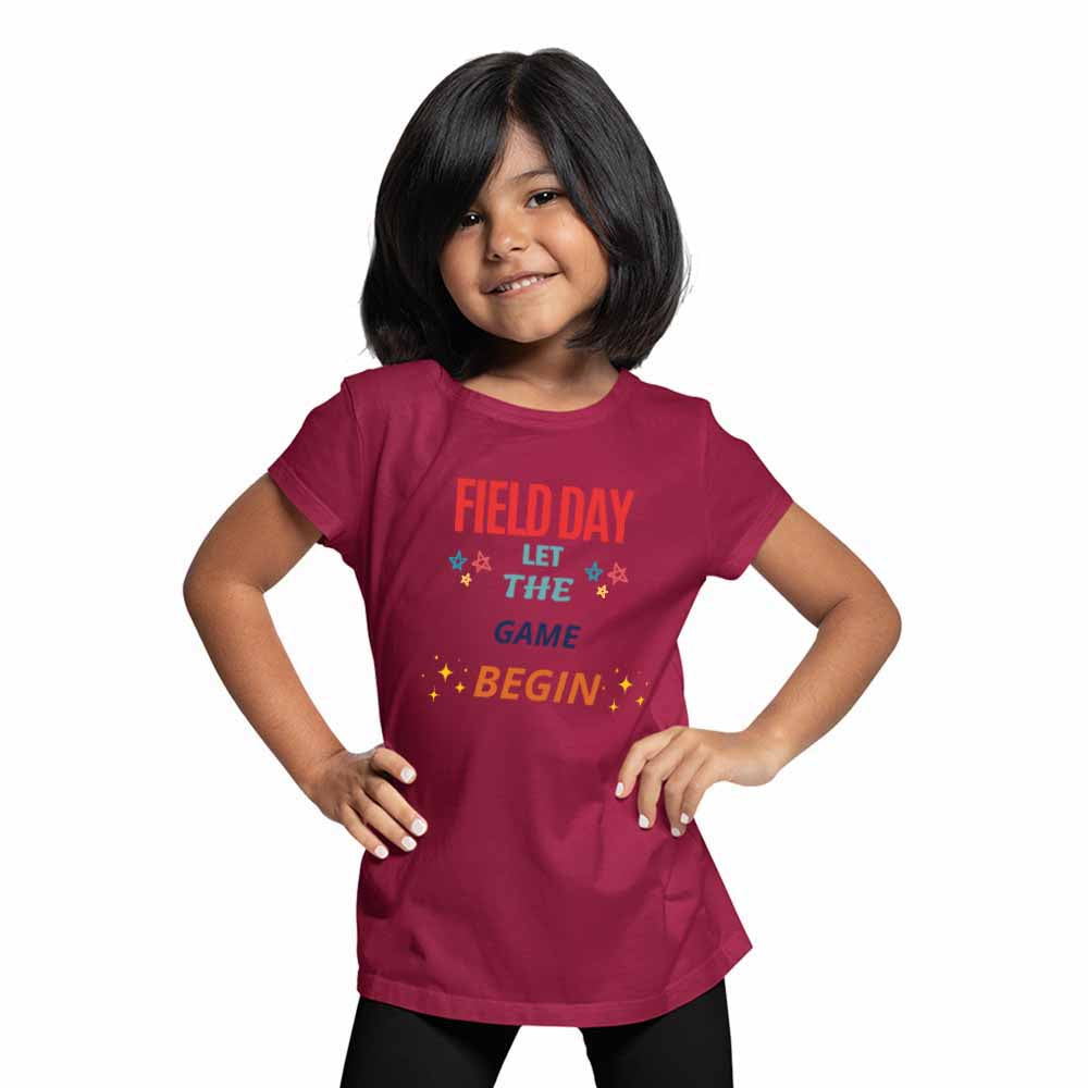 Pre-school Theme Game begin T-Shirt For Kids