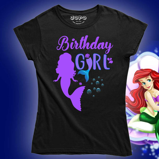 mermaid kid girl black