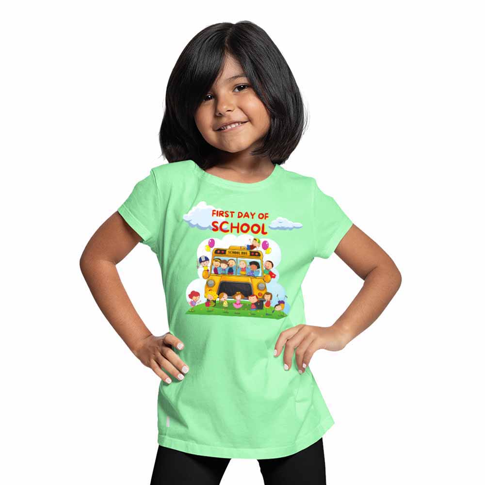 Pre-school Theme First Of School T-Shirt For Kids