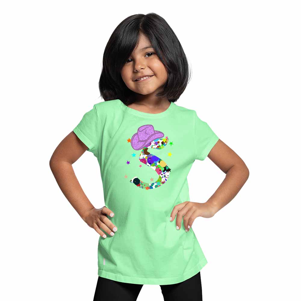 Graphic Style 5th Birthday Theme Kids T-shirt