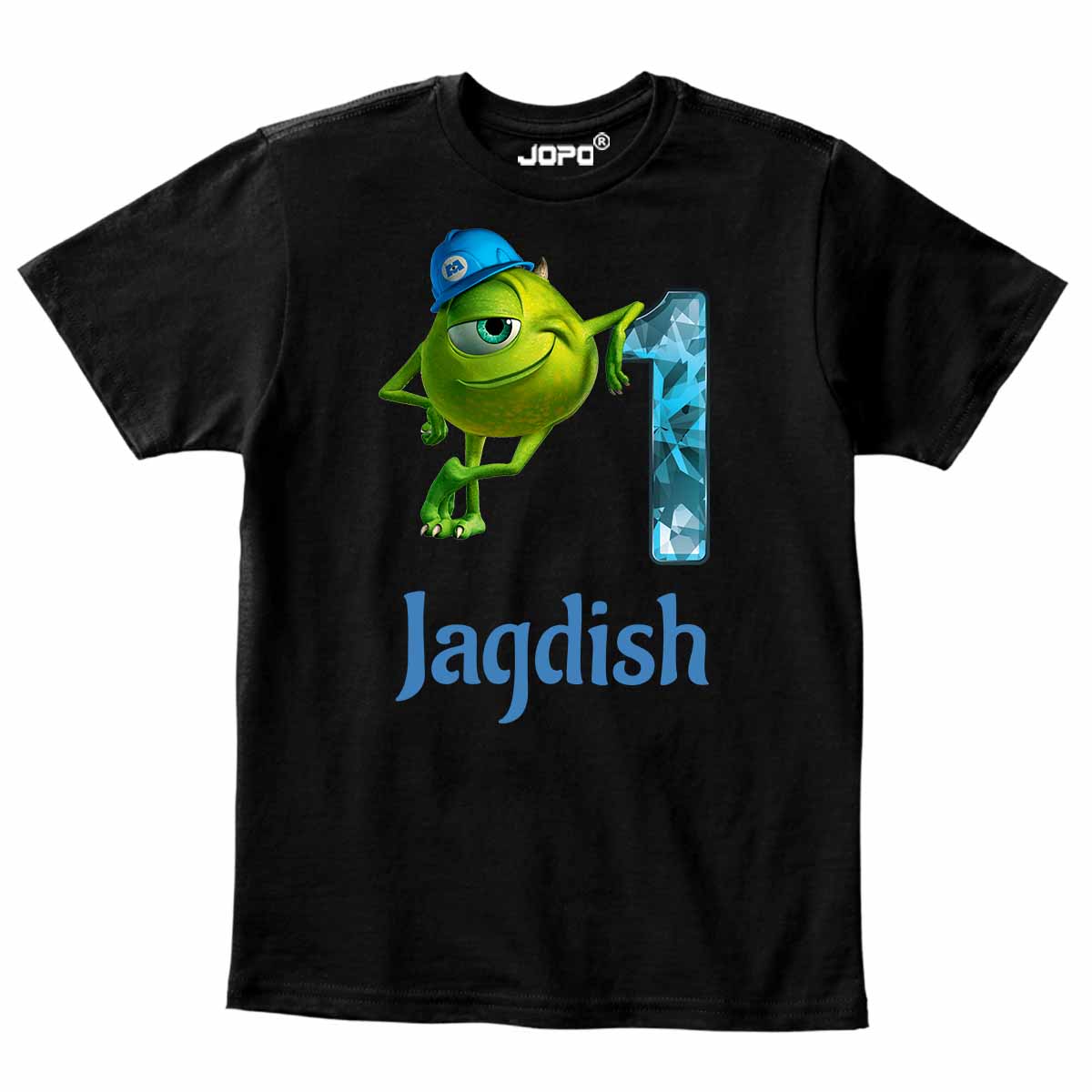 monster 1 custom name black