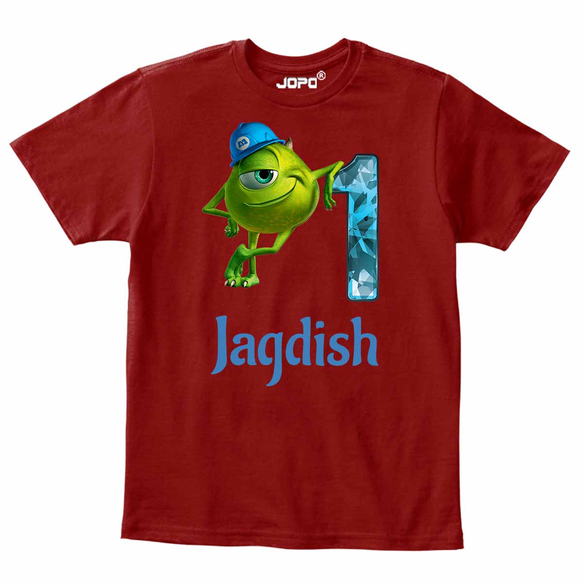 monster 1 custom name maroon