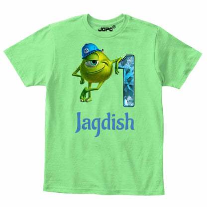 monster 1 custom name mint green