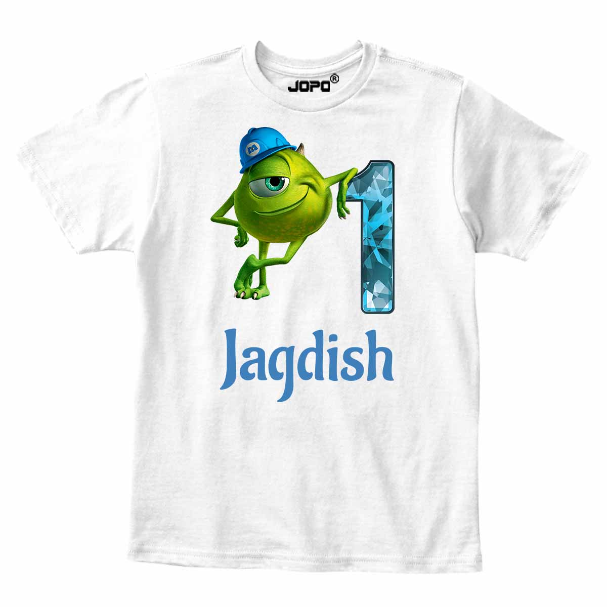 monster 1 custom name white