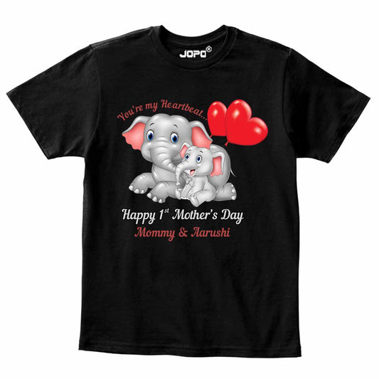 mothers day elephant black