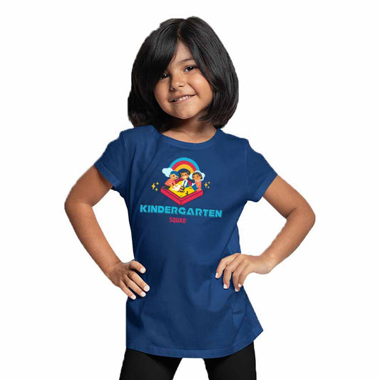 Pre-school Theme kinder Garten Squad T-Shirt For Kids