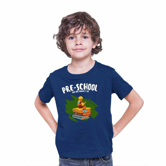 Pre-school Theme T-Shirt For Kids